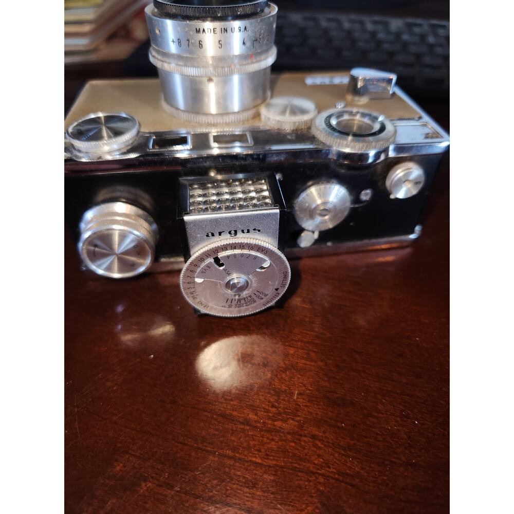 Argus C3 Matchmatic Camera Analog Untested With Case, See Descption - Picture 6 of 9